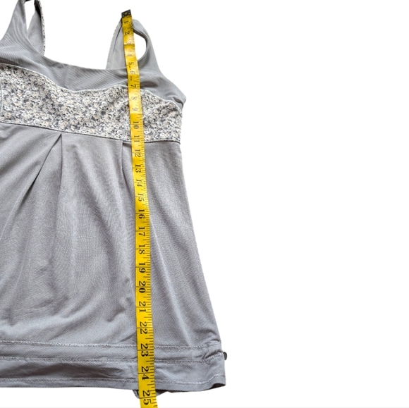 Lululemon Elevate Tank Mesh Babydoll Women 8 Y2K Running Stretch Comfy Yoga 2014 - Picture 12 of 12